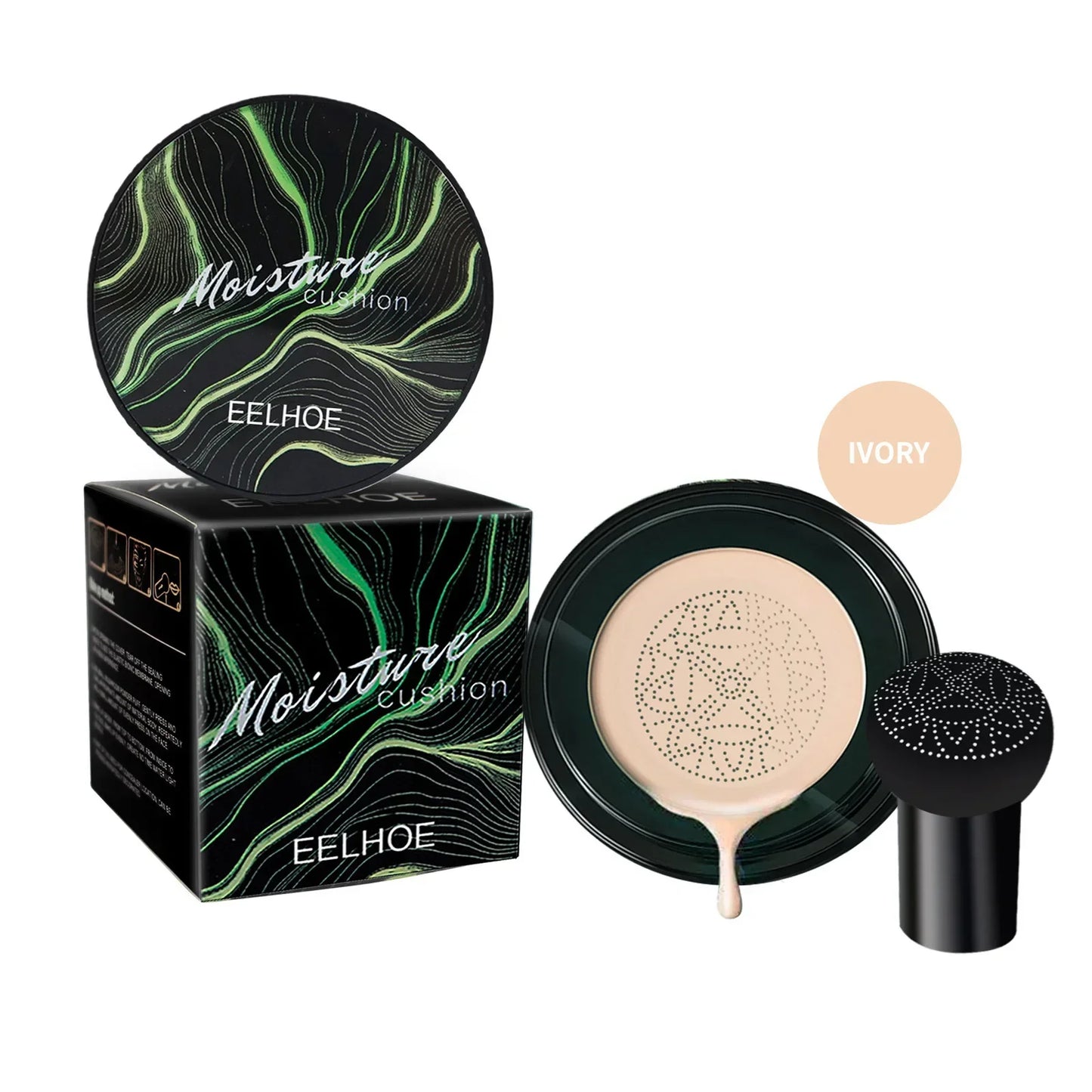 Magic Foundation Mushroom Head Air Cushion CC Cream Face Concealer Moisturizing Waterproof Foundation Base Makeup Cosmetics