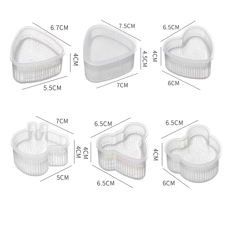 Kitchen Accessories Sushi Mould Triangle Mould Sushi Machine Mould Sushi Tool Onigiri Rice Ball Bento Machinenori