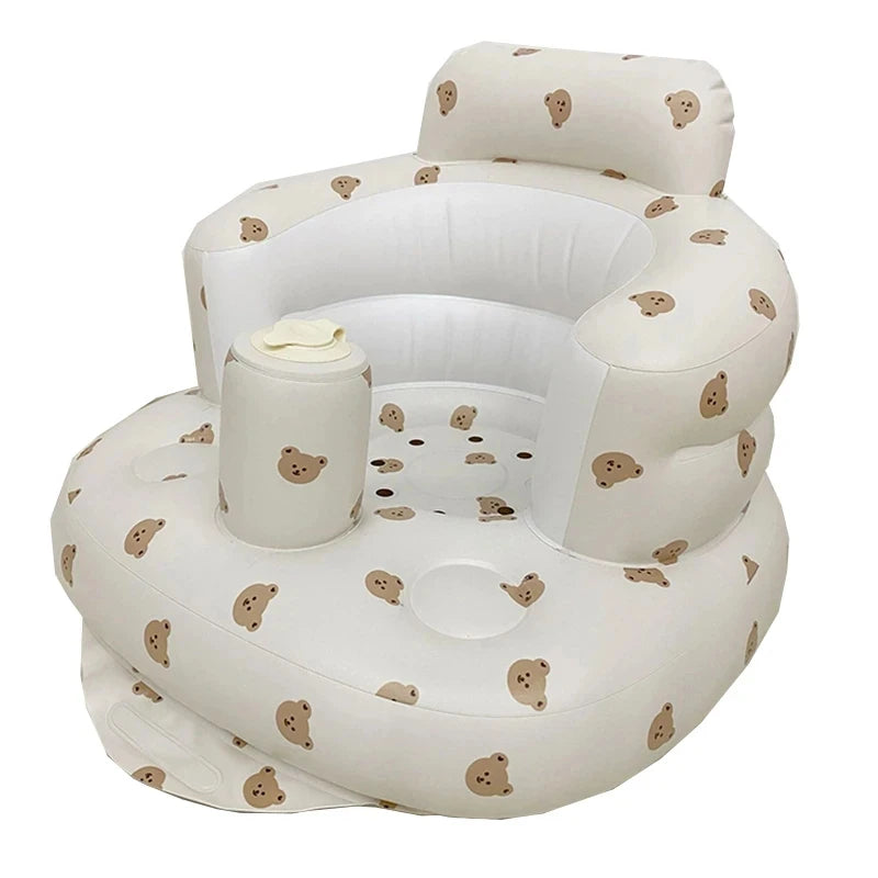 Baby Photography Prop Multifunctional Sofa Seat Inflatable Resting Armchair Baby Sofa Infant Baby Bathing Stool Baby Chair