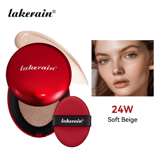 Sunscreen Cushion Foundation Fit Cushion Foundation Full Coverage Waterproof Long-Lasting Concealer Long-Lasting Makeup